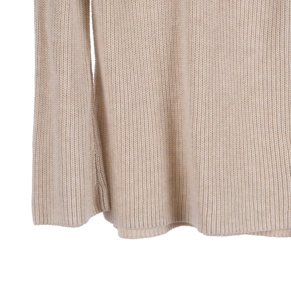 Old Navy Beige Knit Soft Sweater Medium - Picture 3 of 7